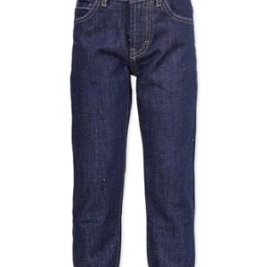 Rascal Jungen Jeans Hose aus 100% Bio-Baumwolle in Raw Denim, Größe 146, ideal für aktive Jungs.