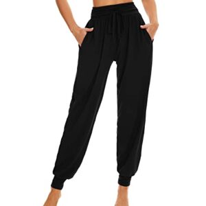Bequeme Haremshose für Damen, weich und locker, ideal für Sport, Yoga oder Joggen