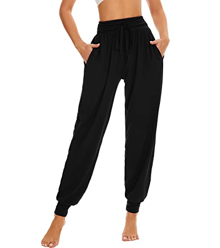 Bequeme Haremshose für Damen, weich und locker, ideal für Sport, Yoga oder Joggen