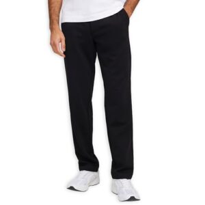 JACK & JONES Chino Hose Herren Regular Fit – Chinohose Männer aus Recyceltem Polyester – Klassische Performance Pants Herren Hose mit Stretch, Mid Rise, Umschlag-Saum