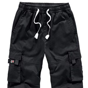 Herren Cargo Shorts aus Baumwolle - Schwarze Cargoshorts für Freizeit und Outdoor-Aktivitäten
