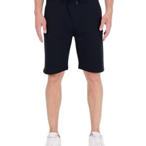 Herren Shorts mit Reißverschluss aus Baumwolle - kurze Hosen, Sporthose für Männer, Sommer Trainingshose