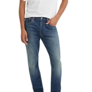 Herren Jeans mit Slim Taper Fit von Levi's, 34W / 34L, elegante Note durch nach unten zulaufendes Bein, hochwertige Mischung aus mittelschwerem Denim und Stretchanteil.