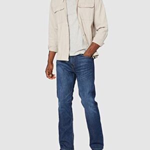 Levi's Herren 513 Slim Straight Jeans mit Baumwoll-Stoff, passende Größe 32W/34L EU für jeden Anlass und einzigartigen Stil