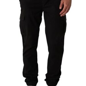 Herreneisen Cargohose aus dehnbarem Material mit großen Taschen und elastischem Bund, ideal für Arbeit, Outdoor-Sport oder Freizeit