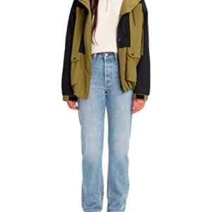 Levi's Damen 501 Jeans für Frauen, klassische Passform, zwei aufgesetzte Taschen am Gesäßt, hochwertiger Stoff, langlebig und bequem zu tragen