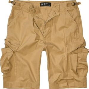 Bequeme und pflegeleichte Brandit BDU Ripstop Shorts in Camel, Größe L, ideal für Freizeit oder Arbeit