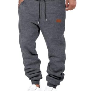 Herrene Jogginghose aus Baumwolle mit 3 Taschen, perfekt für Training und Freizeit