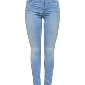 Modische ONLY Jeans in Lichtblau für Damen, Größe M/30L EU, Skinny-Stil und hoher Tragekomfort