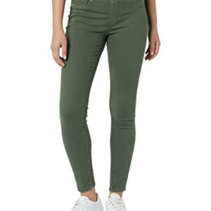 Damen Stretch-Schlupf-Jeggings mit mittlerer Leibhöhe in Dunkelgrün, 42 von Amazon Essentials