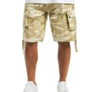 Brandit Herren Urban Legend Shorts Cargos, Sandstorm, 4XL - Bequeme und stilvolle Cargo-Hose aus weichem Baumwollstoff
