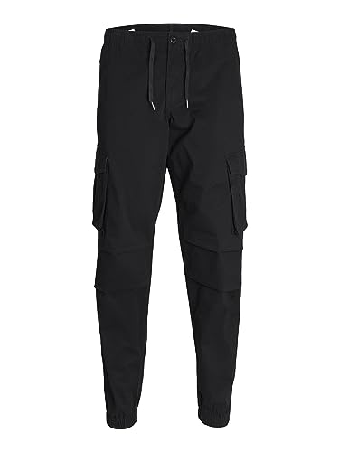 Herren Cargohose, Black, Größe XL von Jack & Jones, bequeme und stilvolle Kleidung für den Alltagsgebrauch