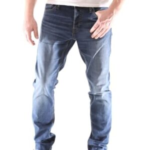 Herren Jeans in Blau, Slim-Fit, von Jack & Jones