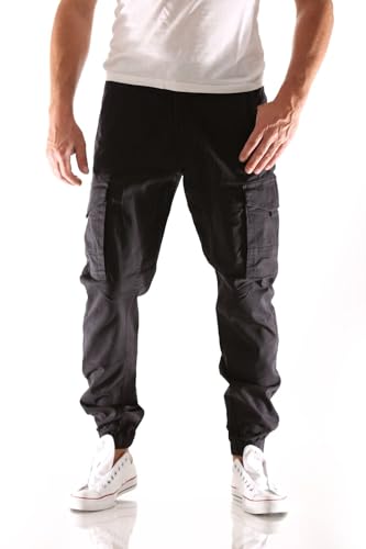Männer Cargo-Hose Slim Fit von JACK & JONES. Bequeme und stilvolle Hose für jeden Anlass.