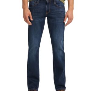MUSTANG Herren-Stretch-Jeanshose, Dark Blue Denim, Größe: W 34 L 36, perfekte Kombination aus Komfort und Stil