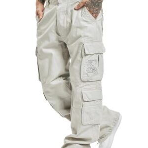 Authentische, bequeme und stilvolle Hose aus weichem Baumwollstoff mit verstellbarem Beinsaum und extra breitem Tunnelzug.