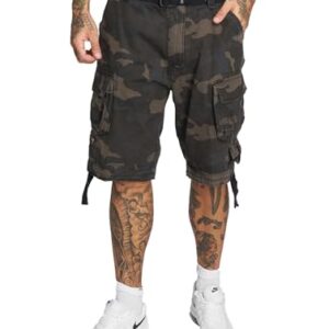 Vintage Shorts mit Darkcamo-Farbton - Komfort und Stil in einem