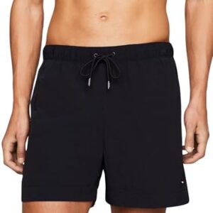 Herren Badeshorts von Tommy Hilfiger in Blau (Desert Sky), Medium, mit Drawstring-Elastikbund und Tommy Hilfiger-Logo