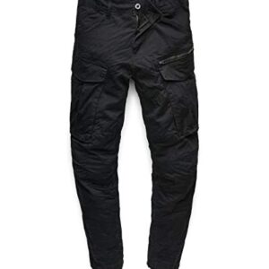 G-STAR Herren Rovic Zip Hosen, 3D-Regular-Tapered-Fit, Mehrfarben (dk black D02190-5126-6484), 33W / 34L