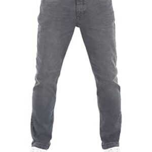 Riverso Jeans Herren Stretch lang Straight Fit RIVChris Jeanshose Hose in Grau, w33