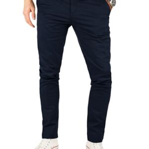 Herreneinsatz Yazubi Blaue Chino Hose Kyle Baumwoll Stoffhose Stretch Bequemlich