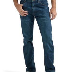 Herren Jeans von Wrangler Authentics, klassische Regular-Jeans mit Flex-Denim und authentischem Fünf-Taschen-Design