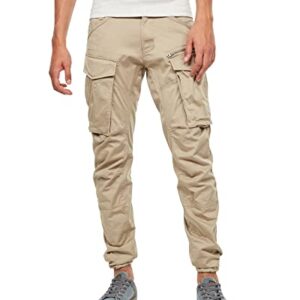 G-STAR RAW Herren Rovic Zip 3D Regulare Tapered Hose - Eine hochwertige Hose mit beeindruckendem Design und bequemen Regular Tapered Beinabschluss.