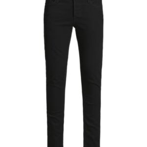 Slim-Fit-Jeans für Männer von Jack & Jones - schwarze Jeans mit klassischem Design und bequemer Passform