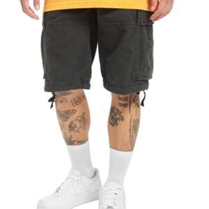 Schwacher, klassischer Look: Brandit Vintage Shorts in Schwarz für Männer und Frauen - Größe 4XL
