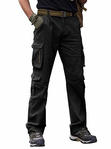 Hochwertige Baumwoll-Cargohose für Herren, ideal für Freizeit und Arbeit, viele Taschen für wichtige Gegenstände, perfekte Balance zwischen Komfort und Langlebigkeit