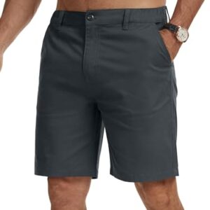 Herreneinsatz Kurze Hosen aus leichter Baumwolle, ideal für den Sommer, mit Taschen und klassischem Look