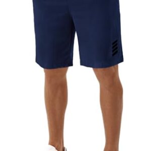 Kurze Hosen für Herren aus Baumwolle mit elastischem Bund und Taschen - ideal für Sport, Training und Sommeraktivitäten.