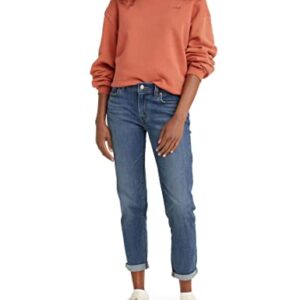 Levi's Damen Mid Rise Boyfriend Jeans in Lapis Gem, mittel, Größe 30W 30L. Stilvolle und bequeme Jeans für Frauen mit klassischer Passform und modernem Twist.