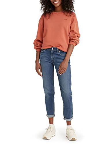 Levi's Damen Mid Rise Boyfriend Jeans in Lapis Gem, mittel, Größe 30W 30L. Stilvolle und bequeme Jeans für Frauen mit klassischer Passform und modernem Twist.