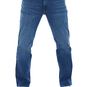 Bequeme und stylische Jeanshosen von MUSTANG in Blau, Stretch Fit, Straight Fit, Tramper Style
