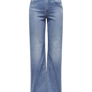 Perfekte Jeans für Frauen mit weitem Bein und hoher Taille. Modischer Stil aus hochwertigem Material.