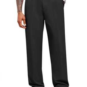 Elegante schwarze Chino-Hose für Männer, ideal für Business oder Freizeit