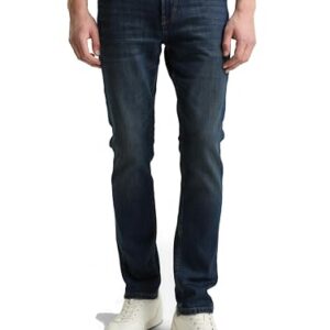 Herren Jeans von Tom Tailor - fünf-Pocket-Style mit seitlichen Eingriffstaschen und aufgesetzten Taschen