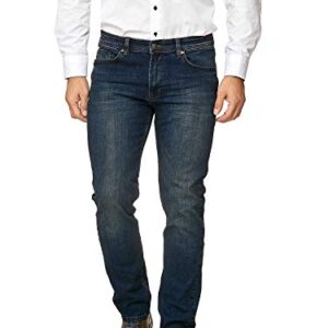 Hochwertige Herren Jeans von BARBONS - Regular-Fit Stretch - perfekte Kombination aus Stil und Komfort für Business-Anzug und Freizeit