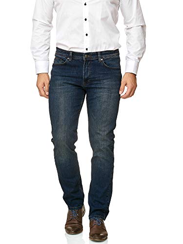 Hochwertige Herren Jeans von BARBONS - Regular-Fit Stretch - perfekte Kombination aus Stil und Komfort für Business-Anzug und Freizeit