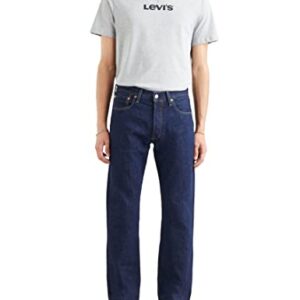 Levi's Herren 501 Original Fit Jeans in blauer Wasche, einwaschbar und nachhaltig hergestellt