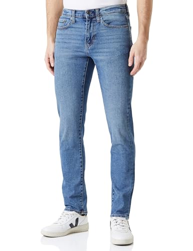 Herren Athletic-Fit-Stretchjeans in Auslauffarben mit heller Waschung, 38W/30L - Bequeme und stilvolle Jeans für den Alltag