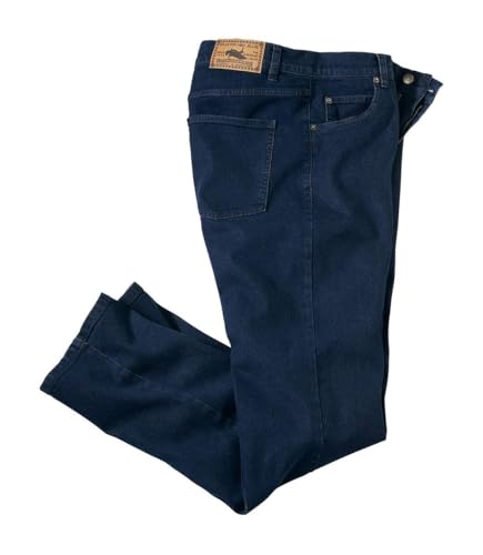 Blauwe Jeans von Atlas For Men mit Stretch-Komfort für Männer, reguläre Größe 56