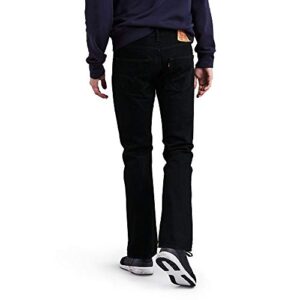 Herren Jeans von Levi's in Stonewashed Black, 501 Original Fit, 34W/30L, klassischer Sitz und Knopfverschluss.