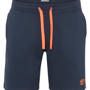 Herren-Sweatshorts in Dunkelblau aus Bio-Baumwolle mit Tunnelzug - ideal für Sommer oder Trainingseinheiten
