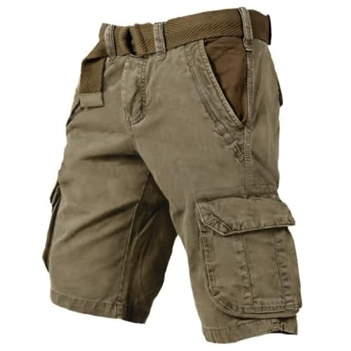 Perfekte Shorts für den Sommer, CLOAKA Cargohose mit Taschen, Baumwollen-Stoff, atmungsaktiv, praktische Fächereinlagen, klassische Farben, casual Umfeld