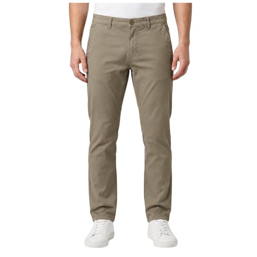 Herrene Chino Hose mit Regular Fit und Stretch Baumwolle für den Alltagsgebrauch