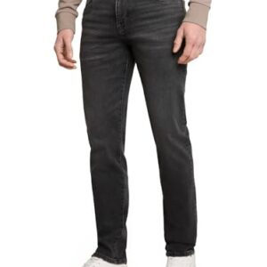 TOM TAILOR Herren Jeans Dunkel Stein Beige Blaue Stretch Komfort - Herren Alltagshose