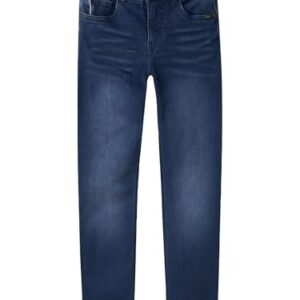 Bequeme Jeans in dunkelblauer Denim für Jungen, Made in Europa, 128 EU Größe
