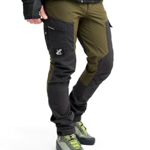 Herren Outdoor Hose von RevolutionRace, Dark Olive Farbe, Größe L